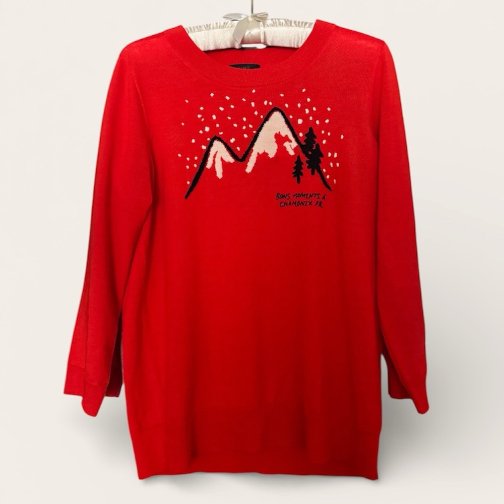 J. Crew Tippi Apres Ski Merino Wool Sweater, Large